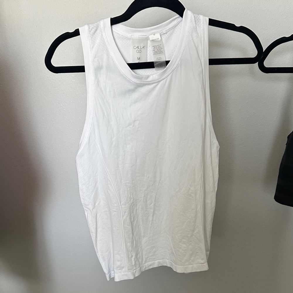 White  Calia Sleeveless Top
